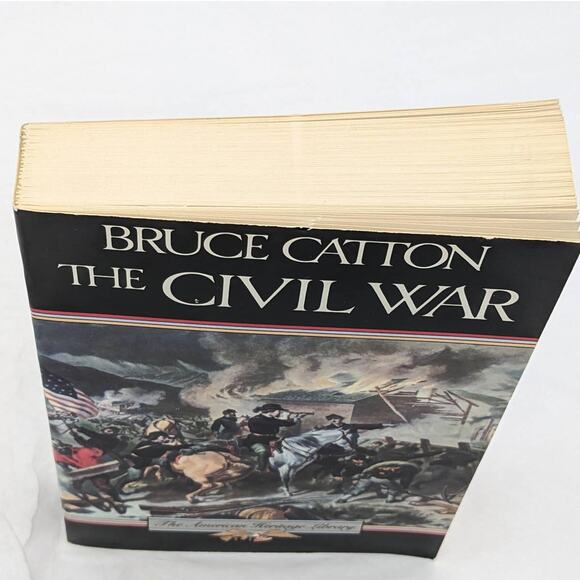 The Civil War The American Heritage Library By Bruce Catton Paperback 1960 - Picture 11 of 11